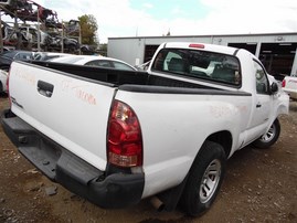 2007 Toyota Tacoma White Standard Cab 2.7L AT 2WD #Z22026